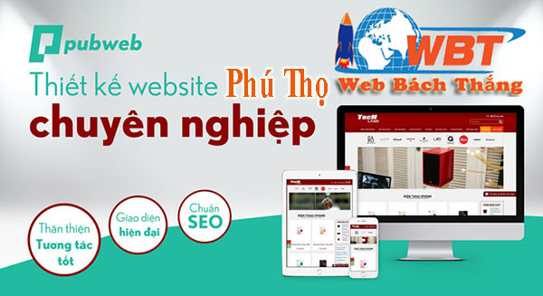 Thiết kế website tại Phú Thọ chất lượng