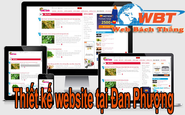 Thiết kế website tại Đan Phượng chuyên nghiệp