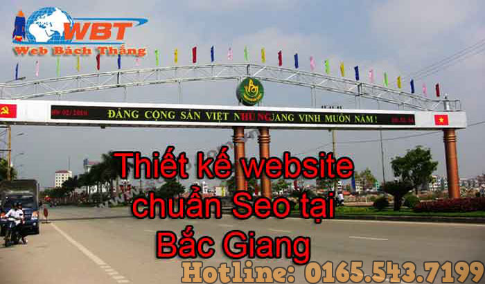 thiết kế website tại Bắc Giang