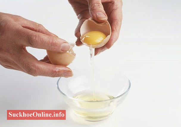 Lòng trắng trứng giúp giảm vết rãn da sau sinh